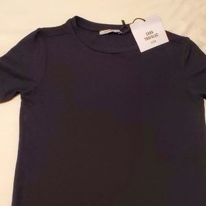 Zara Black short sleeve shirt